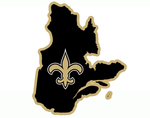 New Orleans Saints Canadian Logos iron on transfers